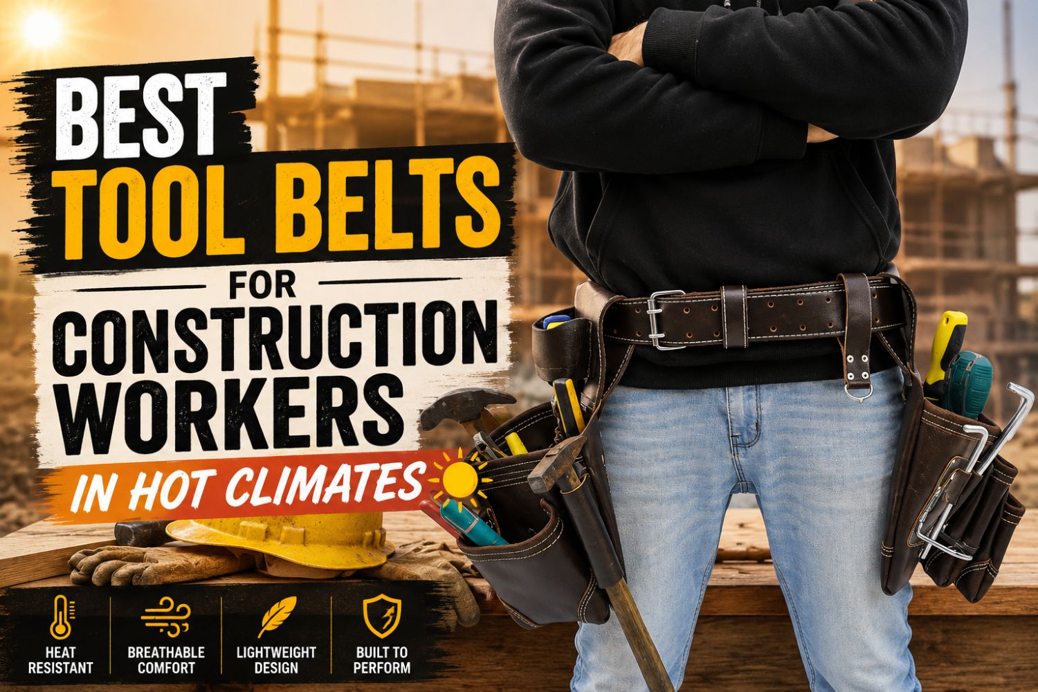 Best Tool Belts for Construction Workers in Hot Climates