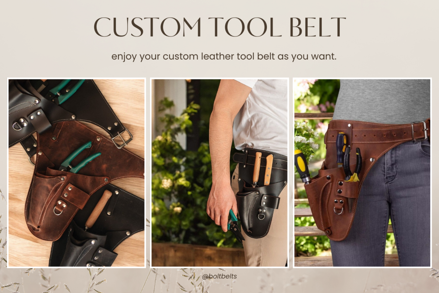gardening tool belt